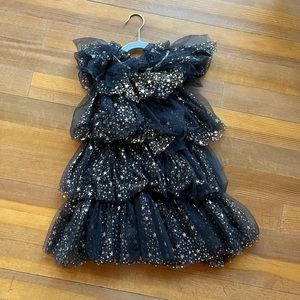 Lola and the Boys Black Tulle Dress